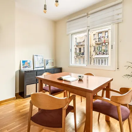 Poble Sec Flat 2 Balconies Ac 4 Guests *