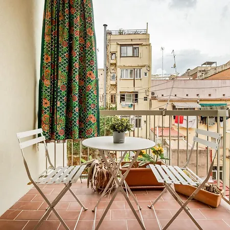Apartman Poble Sec Flat 2 Balconies Ac 4 Guests